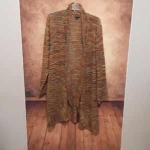 New DIRECTIONS    Long  Sleeve  Sweater  Jacket